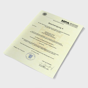 BSH certifikát sipeurope