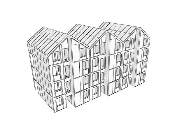 Bytové stavby-sip panel-technológia SE-SIP